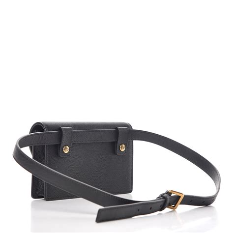 christian dior trageriemen|CHRISTIAN DIOR Grained Calfskin Saddle Belt Bag .